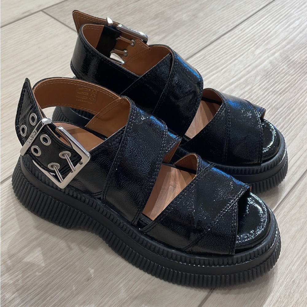 BRAND NEW GANNI CHUNKY SANDALS